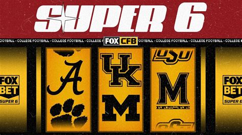 FOX Bet Super 6 .